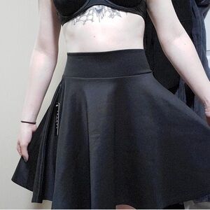 By Johnny Classic Black Circle Skirt